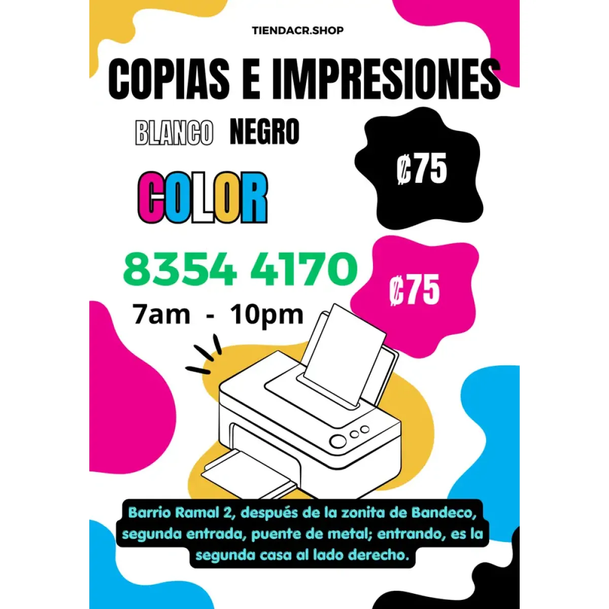🖨️ Impresión y fotocopiado profesional