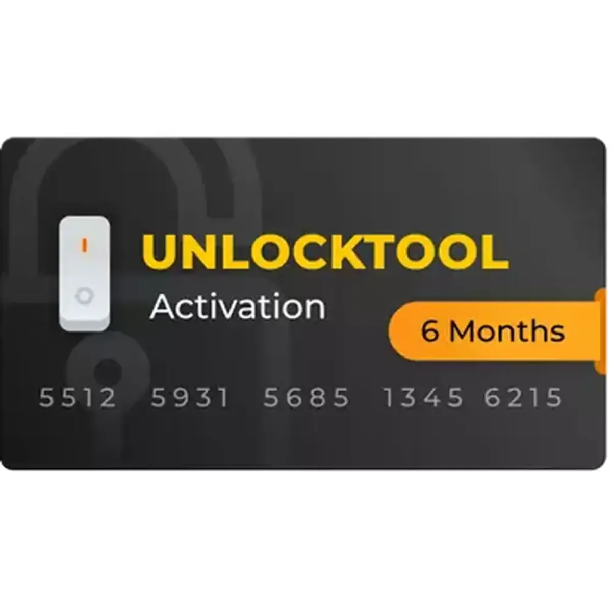 Activación Unlocktool para 6 meses (180 días)