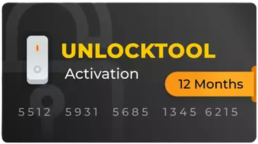 Activación Unlocktool para 12 meses (360 días)
